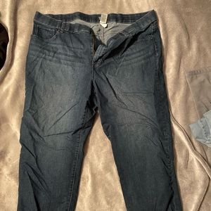 Plus size Jean capris